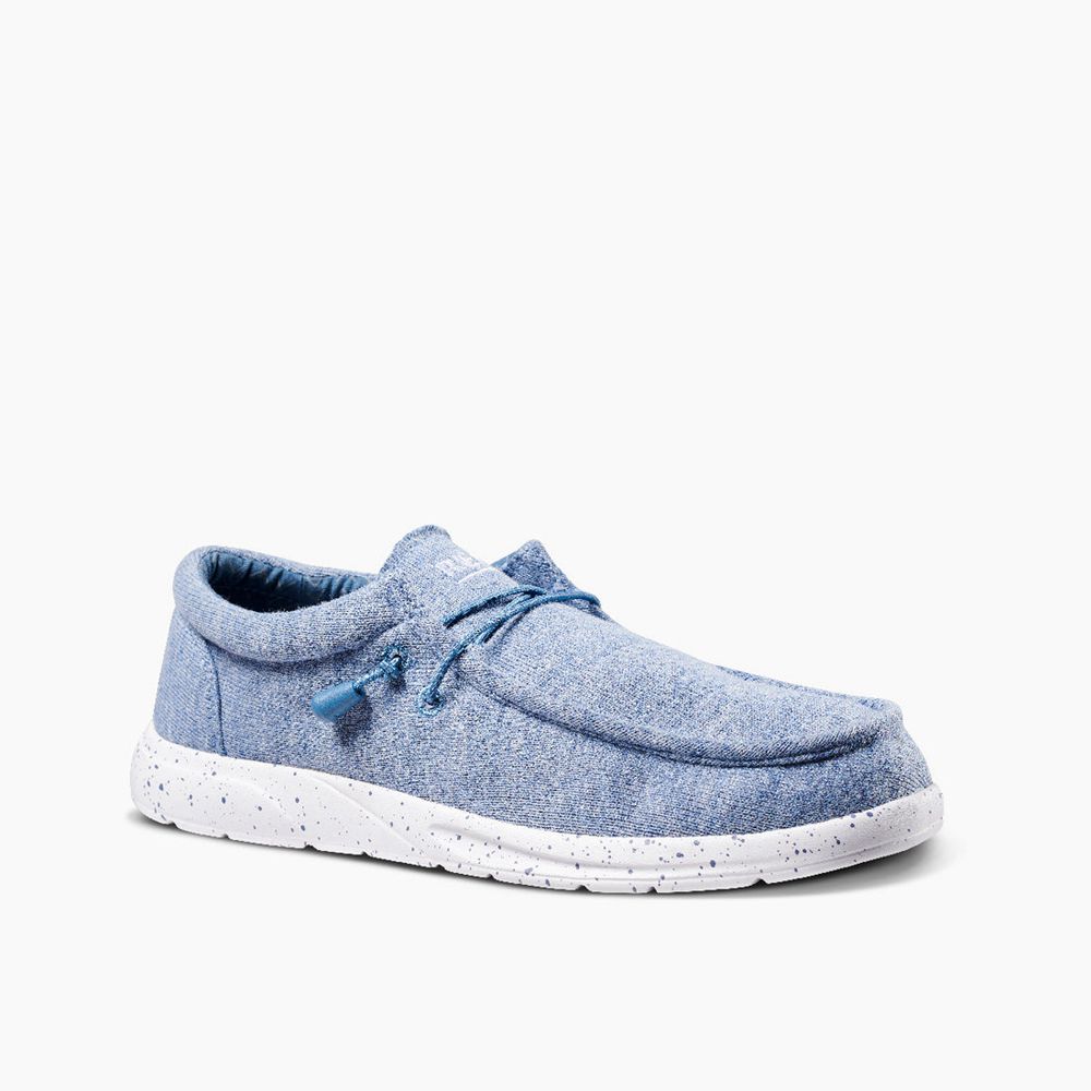 Reef Men's Cushion Coast - Casual Shoes Light Blue | 80674-NQDO
